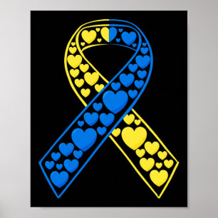 Poster Crianças do Dia 21 da Mulher Sindroma em Baixo