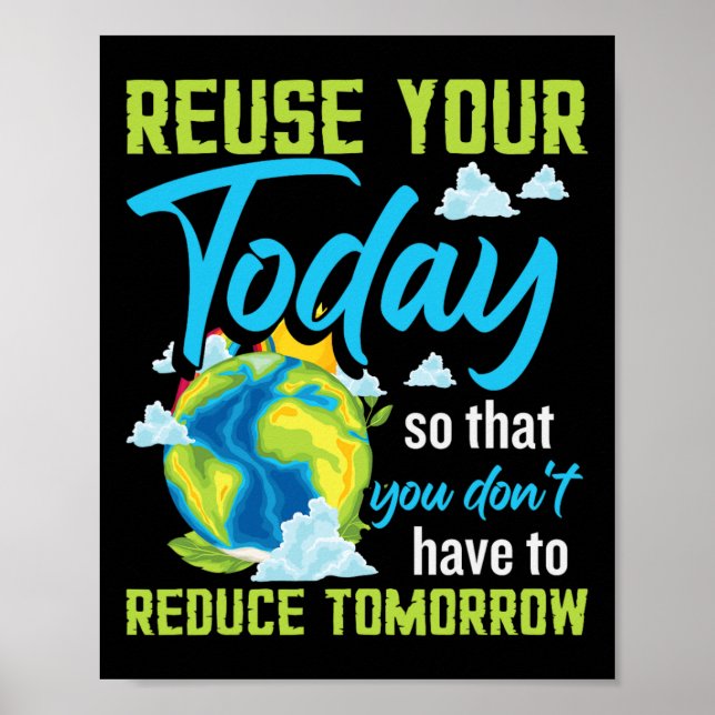 Poster Crianças do Dia da Terra (Frente)