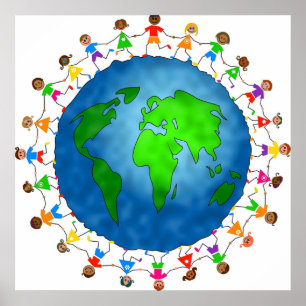 Poster Crianças do Mundo Feliz