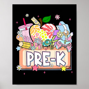 Poster Crianças Elegantes Graduandas Pré-k 2025 Pré-escol