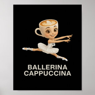 Poster Crianças Engraçadas 67 Meme Llerina Cappuccina Cér