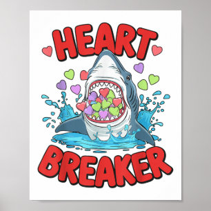 Poster Crianças Engraçadas De Crianças Com Coração De Tub