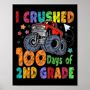 Poster Crianças Eu Esmagava 100 Dias De segundo Grau 100 