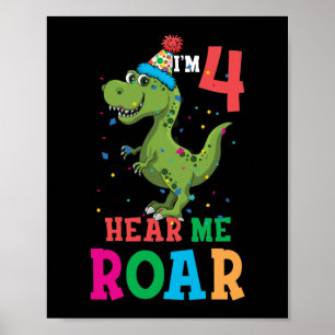 Poster Crianças, eu sou quatro... me ouçam o 4º aniver