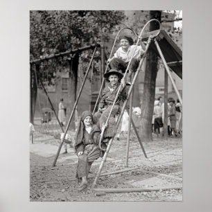 Poster Crianças Fantasiadas, 1922. Foto Antiga