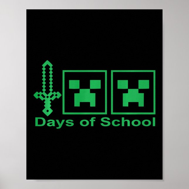 Poster Crianças Felizes 100 Dias de Tee Escolar para Cria (Frente)