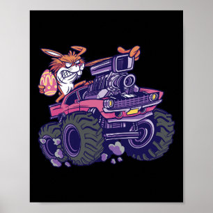 Poster Crianças Felz pascoa Monstro Monstros Alojam Crian