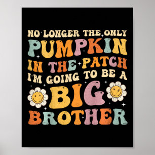 Poster Crianças Groovy Big Brother Queda Anúncio de Gravi