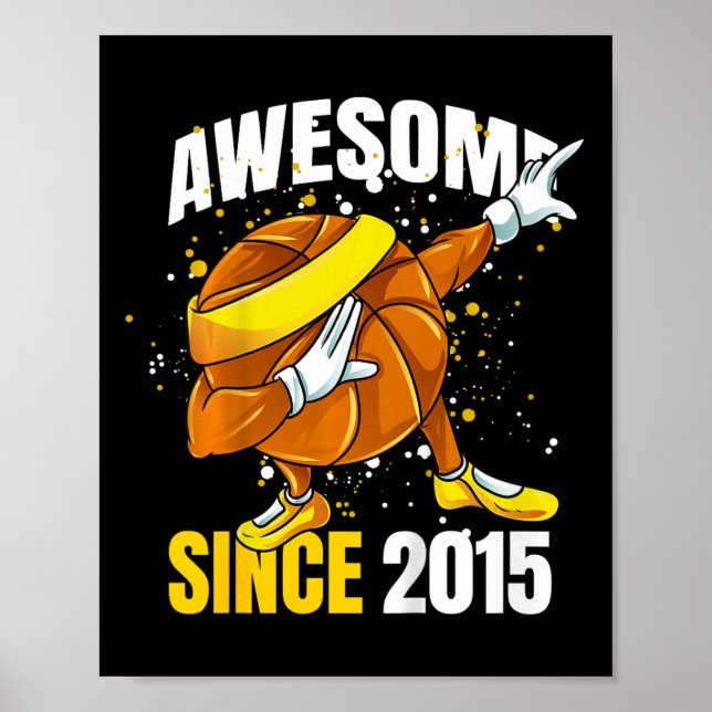 Poster Crianças Incríveis desde 2015 - 8º Aniversário de  (Frente)