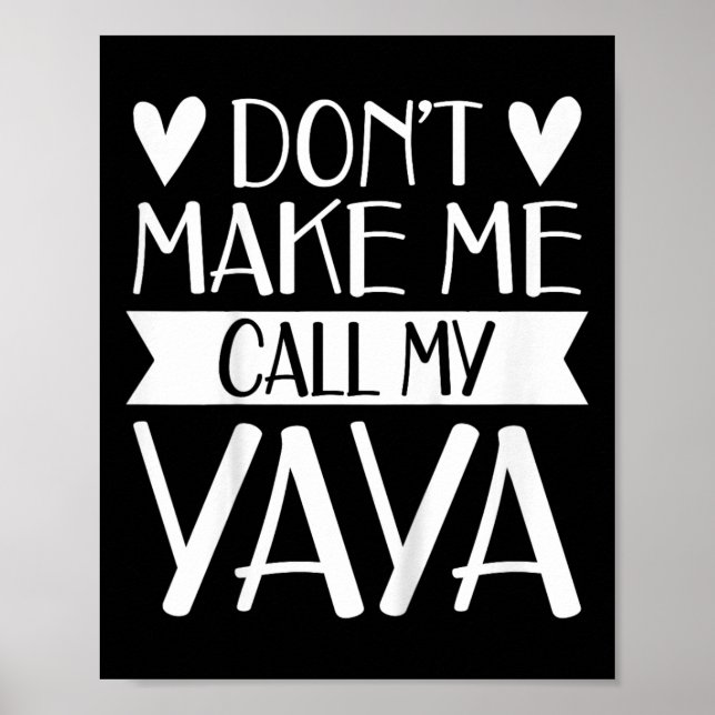 Poster Crianças não me fazem chamar meu Dia de as mães en (Frente)