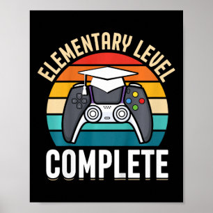 Poster Crianças Nível Elementar Classe De Jogador Complet