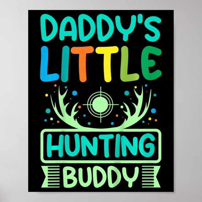 Poster Crianças Pai Pequeno Caçador Buddy (Frente)