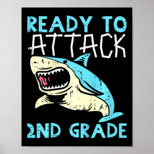 Poster Crianças Prontas Para Atacar segundo Grau Segundo 