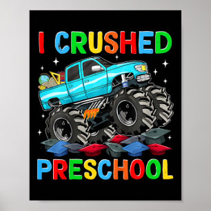 Poster Crianças Que Esmagei A Pré-Escola No Dia Passado D