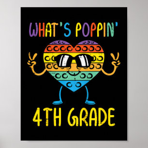 Poster Crianças Que Poppin 4º Grau Fidget Pop Fi