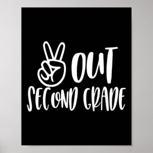 Poster Crianças Se Tranquilizam No Segundo Ano - No Últim