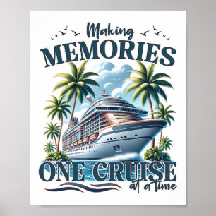 Poster Criando Memórias Uma Viagem de Cruzeiro de Cada Ve