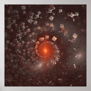 Poster "Criando o Universo Holográfico 2"