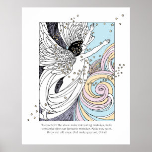 Pôster Criar Anjo de Arte