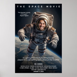 Poster Criar Filme Personalizado de Aventura Sci-fi no Es