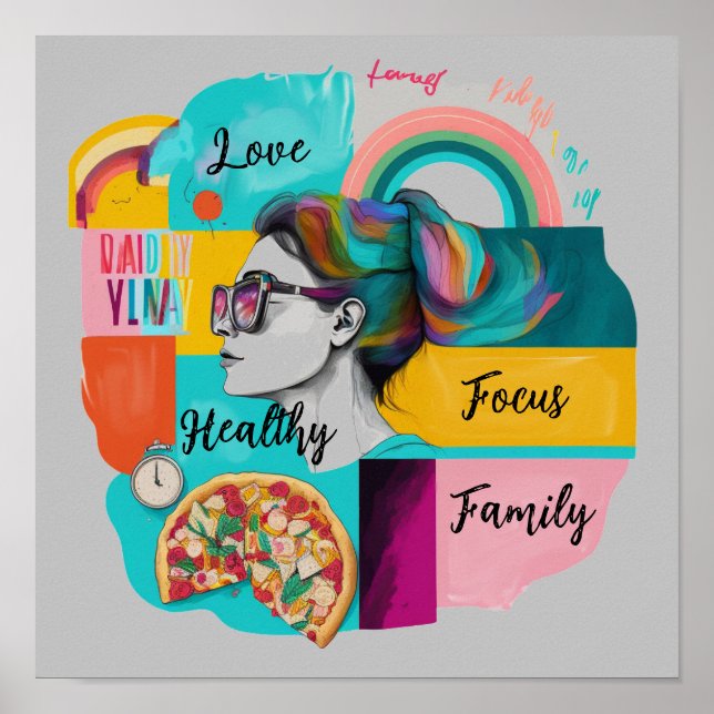 Poster Criar minha vida de sonho: um Conselho de visão de (Frente)