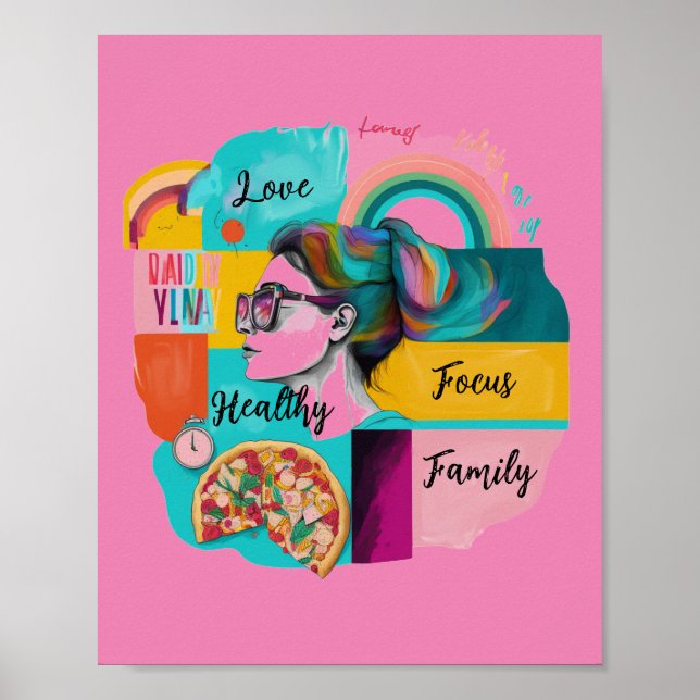 Poster Criar minha vida de sonho: um Conselho de visão pa (Frente)