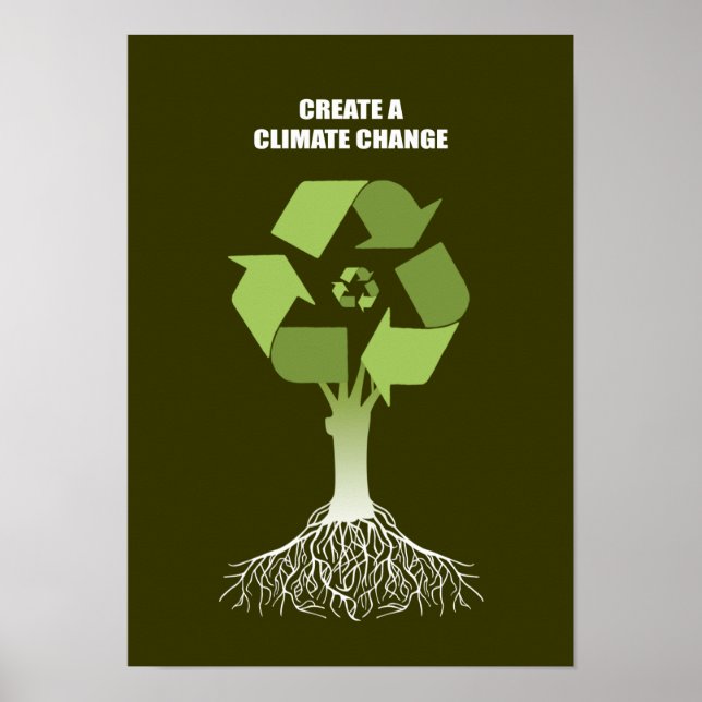 POSTER CRIAR UMA ALTERAÇÃO CLIMÁTICA (Frente)