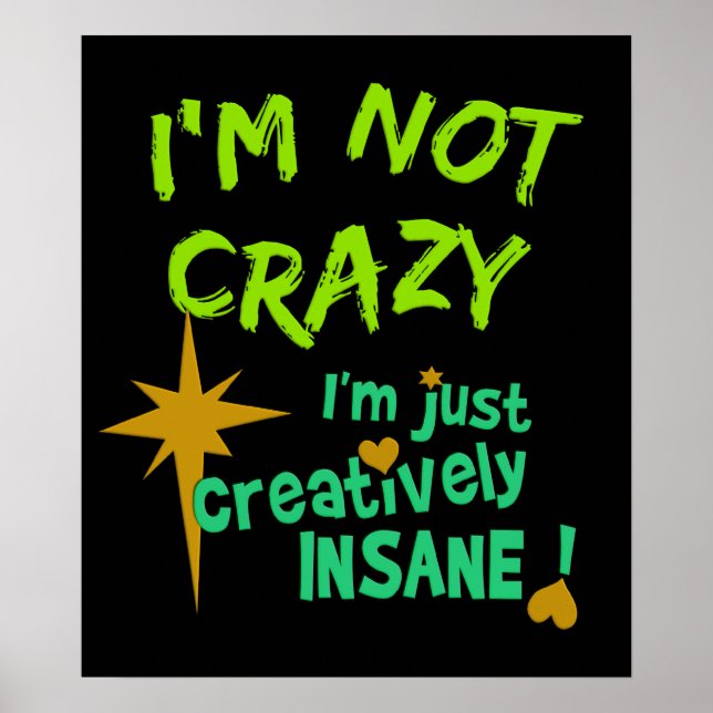 Poster criativamente insano (Frente)