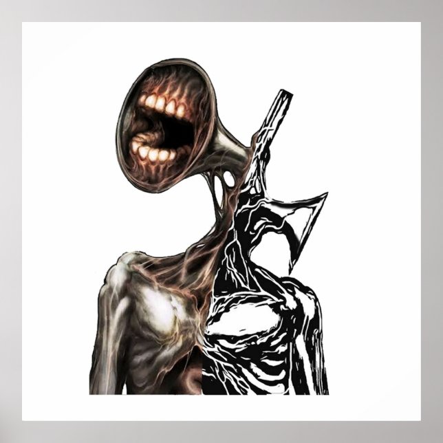 Poster criatura da sereia (Frente)