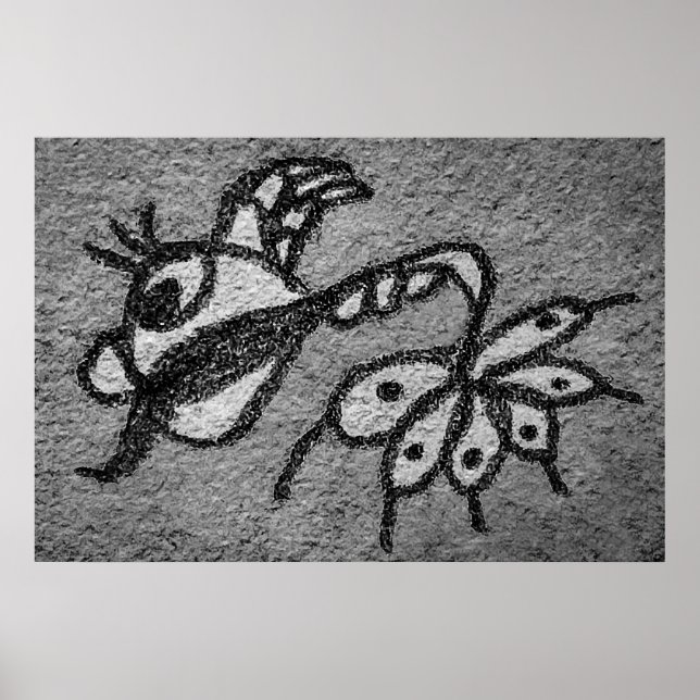 Poster Criatura de alienígena (Frente)