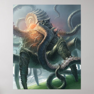 Poster Criatura do Infinito Abismo