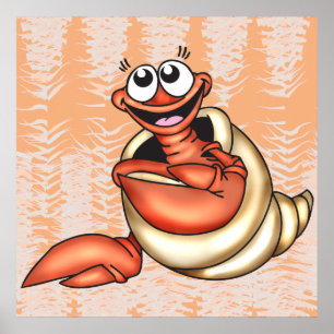 Pôster Criatura do Mar de Seashell