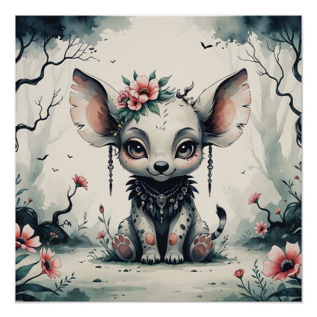 Pôster Criatura Fantástica Encantada (Frente)