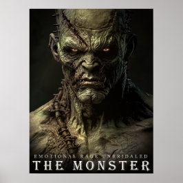 Poster CRIATURA & FERA ANTIGA: O Cartaz do Monstro