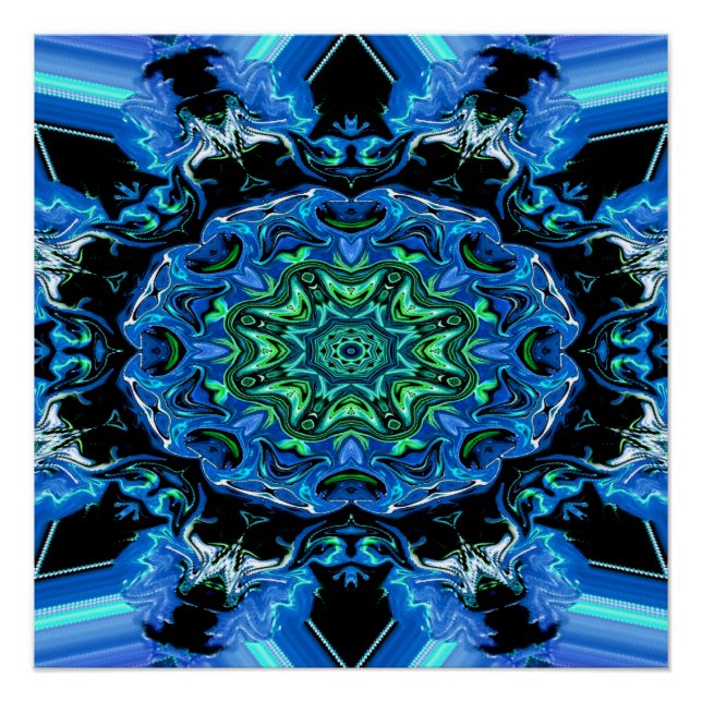 Pôster Criaturas felizes à noite.... (Frente)