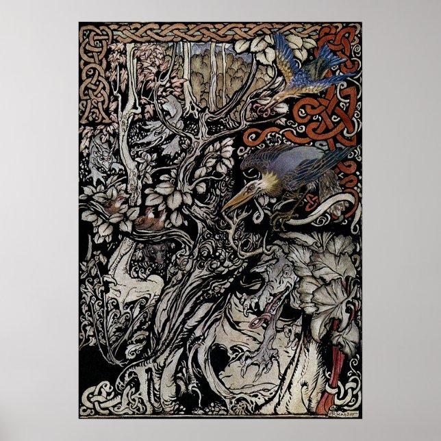 Poster Criaturas selvagens e tímidas e monstruosas (Frente)