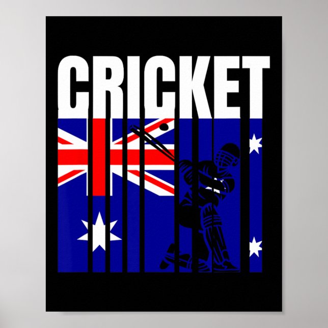 Poster Cricket Player 6  (Frente)