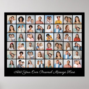 Poster Crie a sua própria colagem de 48 fotos Adicione a 