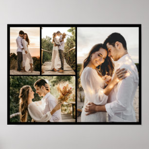 Poster Crie a sua própria colagem de 4 fotos