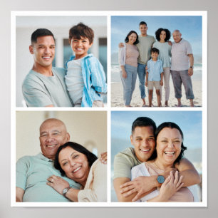 Poster Crie a sua própria colagem de 4 fotos