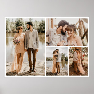 Poster Crie a sua própria colagem de 4 fotos