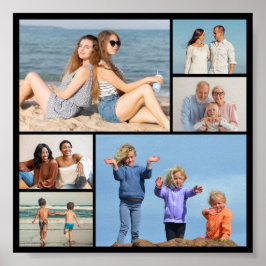 Poster Crie a sua própria colagem de 6 fotos