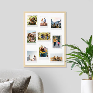 Poster Crie a sua própria Colagem de Fotos Instantâneas R