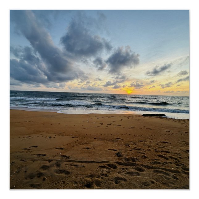 Pôster Crie a sua própria foto - Simples arroz solar mode (Frente)