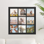Poster Crie a sua própria Praça de Colagem de Fotografias<br><div class="desc">Crie seu próprio poster de colagem personalizada de fotos com 9 de suas fotos favoritas.</div>