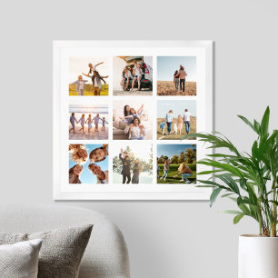 Poster Crie a sua própria Praça de Colagem de Fotografias