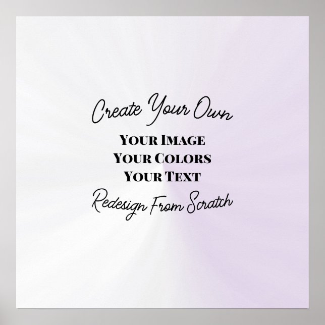 Poster Crie o Seu Próprio (Frente)