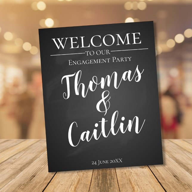 Poster Crie o seu próprio sinal de partido no quadro (Criador carregado)