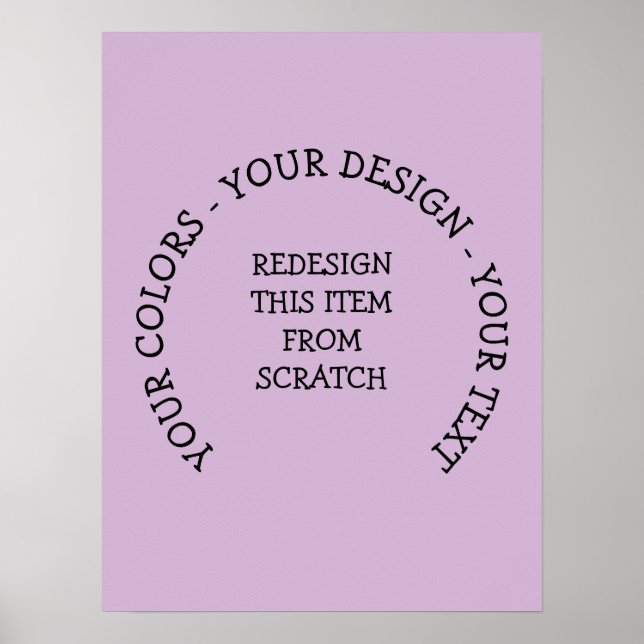 Poster Crie seu (Frente)