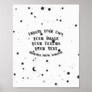 Poster Crie seu personalizado personalizado